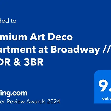 Premium Art Deco At Broadway // 4bdr & 3br Apartment Budapest