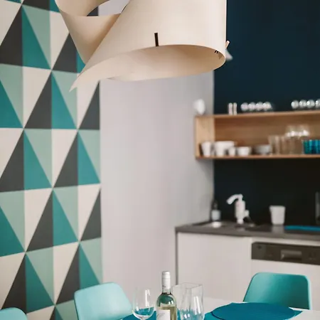 Apartment Turquoise Harmony In The Heart Of The