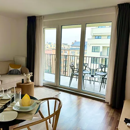River Passage Garage/ac/balcony * Budapest