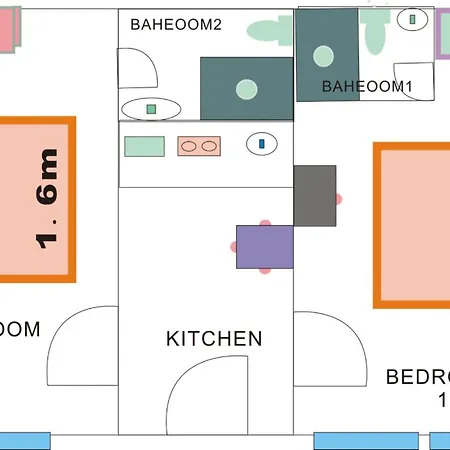 No. 11 With 2 Bathrooms Next To Railway Station * Budapest