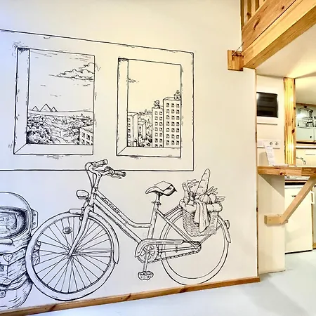 Lavender Circus Hand Drawn Apartments *