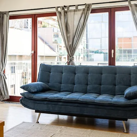 Apartament Center Penthouse - Huge Terrace And Free Parking - Tram/metro - Ac