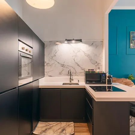 Apartment Art Deco Designer Luxury At Park, Cultural Center Of Budapest, Newly Renovated