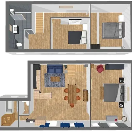 Wellness Duplex Penthouse Sauna & Jacuzzi-heart Of