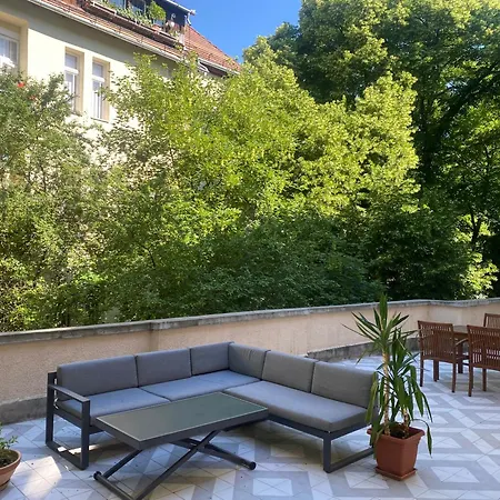 Apartment Superb With Ac 40 Sqm Terrace In The Greens Of Buda Centre *