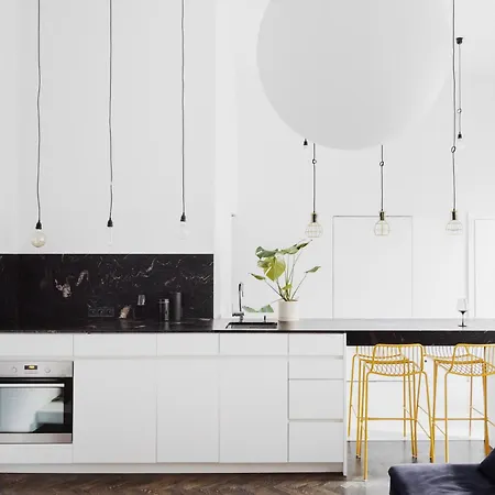 Apartment Designed In Hear Of