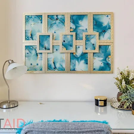 Apartment Blue Fountain Design - Hostaid Budapest