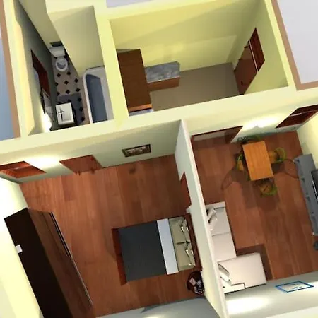 Apartment Center Of The City, - It's Only Yours, With Two Bedrooms, 1 Price For 3 Budapest