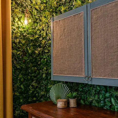 Jungle Aesthetics Downtown Aircon And Garage Parking Apartment *