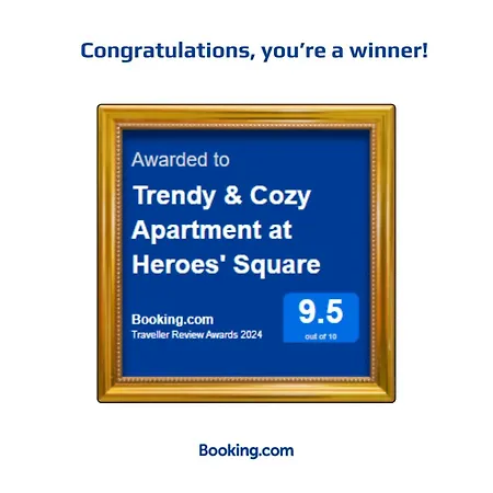 Trendy & Cozy At Heroes' Square Apartment *