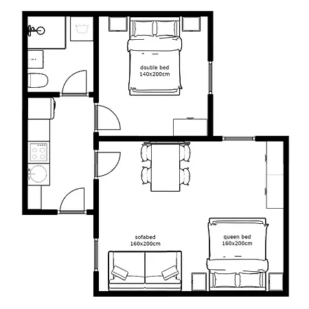 Cozy In Akacfa Street * 布达佩斯