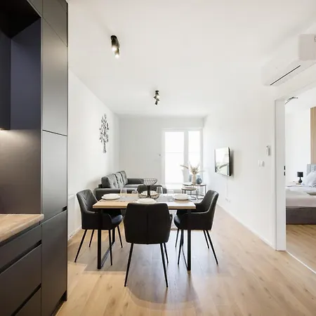 Sleek With Balcony And Parking Apartment *