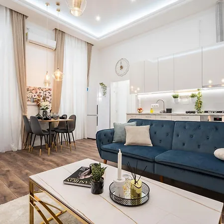Apartment Blue Velvet Luxury