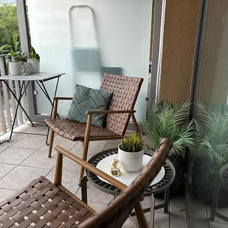 Scandinavian-style Downtown With A Terrace Boedapest