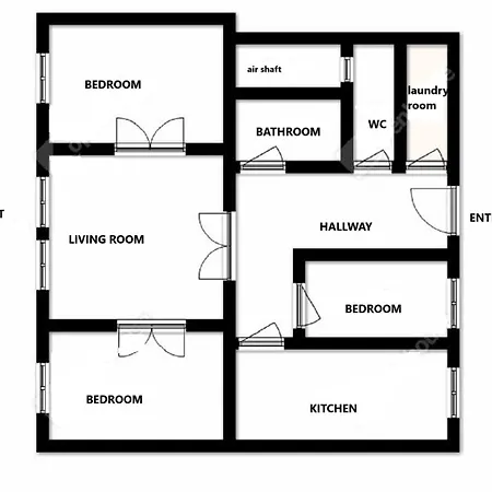 Apartament Black & White Budapesta