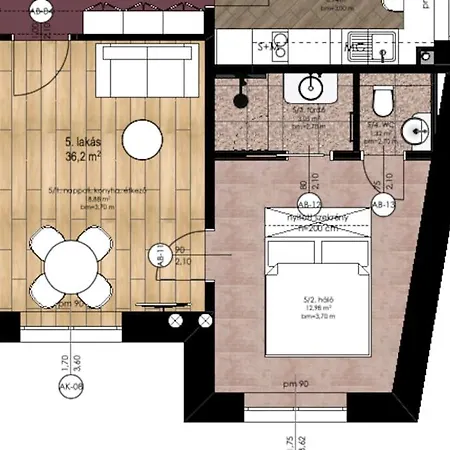 Apartment A50-designer No 5