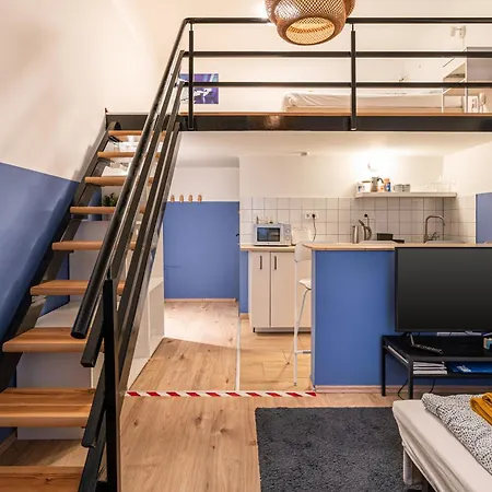 Apartment Cosy In Party District W41 Blue Budapest