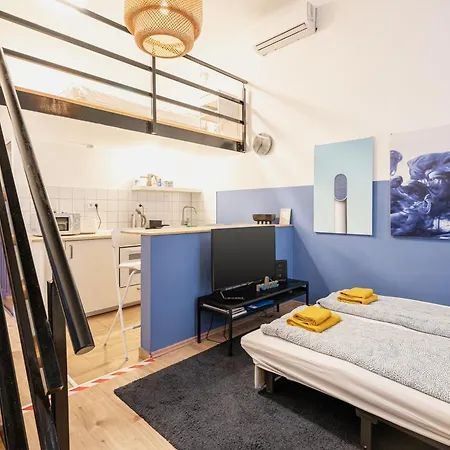 Apartment Cosy In Party District W41 Blue *