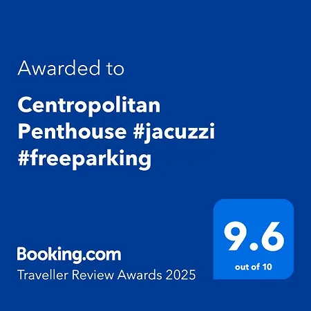 Centropolitan Penthouse #jacuzzi #freeparking Apartmán Budapešť