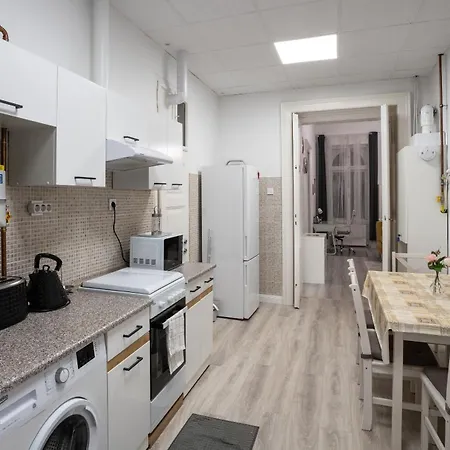 Apartment Urban Oasis: Spacious Modern Retreat With Netflix And New York Cafe Proximity Budapest