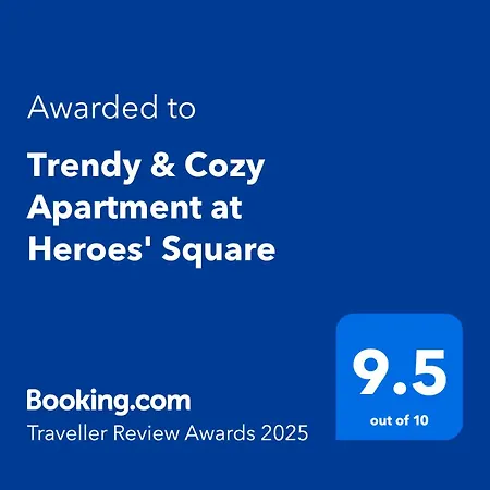Trendy & Cozy At Heroes' Square Apartment Budapest