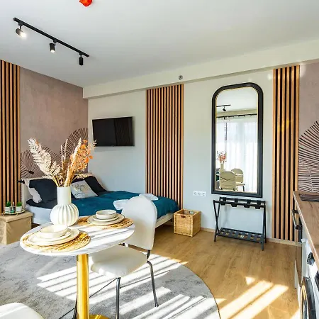 Modern Downtown With A Sunny Terrace Budapest