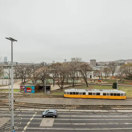The Pearl With The Danube And Gellert Hill View *