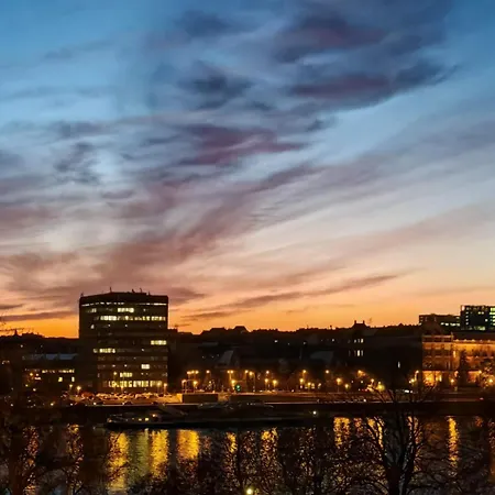 The Pearl With The Danube And Gellert Hill View *