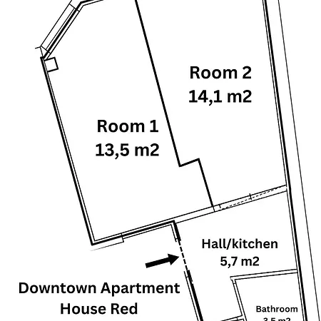 Downtown House Red