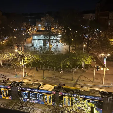 아파트 Saffron Center Panoramic Balcony 부다페스트