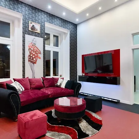 Apartament Red Passion Deluxe At Gozsdu Budapeszt