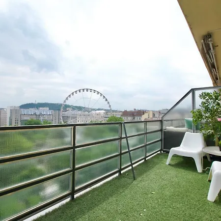 דירה Standard By Hi5 - Incredible View With Terrace בודפשט