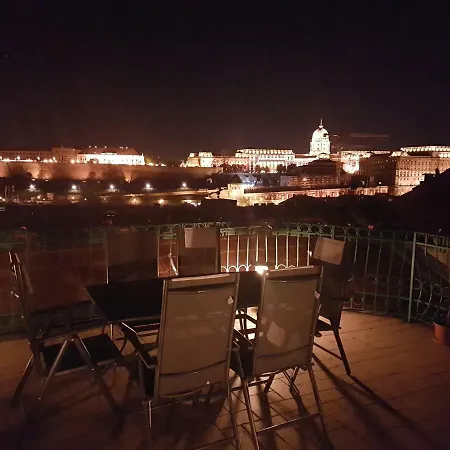 Penthouse With Free Parking And Free Bikes, Wellness 8 Min Walk Apartament Budapesta