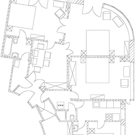 Appartement Europe Heart For 9 Budapest