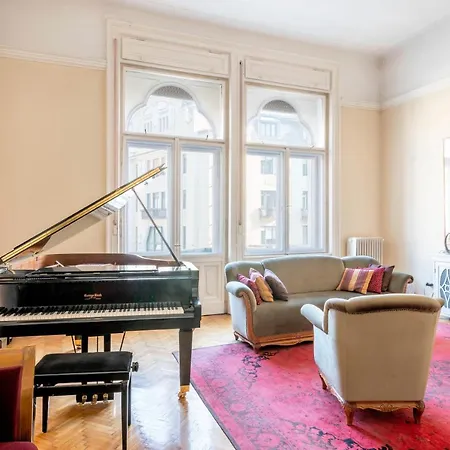 Stunning Spacious Art Nouveau Apart , Grand Piano * 부다페스트