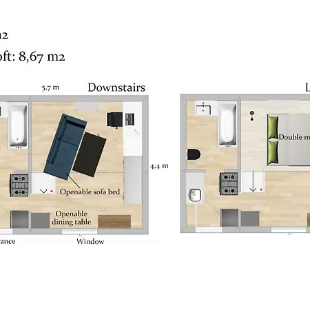 Apartment Green Apartment Budapest Budapest