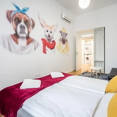 Bpr Stylish Vagabond With Ac Apartamento Budapest