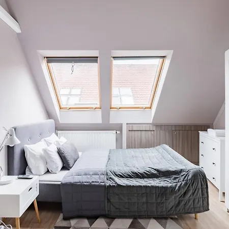 Apartament Sunny And Penthouse With Private Garage Budapeszt