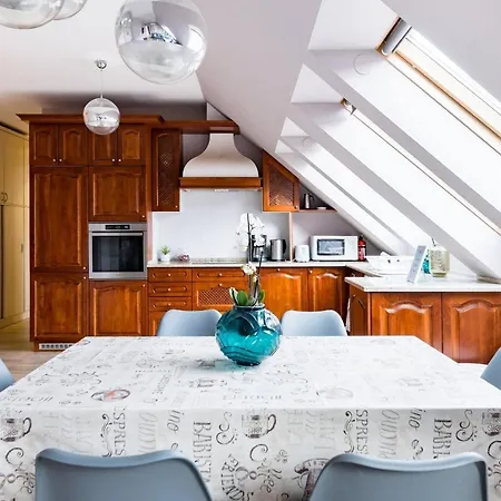Apartament Sunny And Penthouse With Private Garage Budapeszt