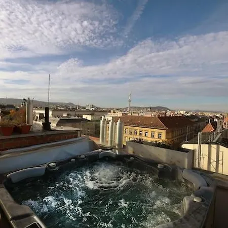 Apartmán 360 Panorama • Rooftop Jacuzzi • Downtown Luxury Budapešť