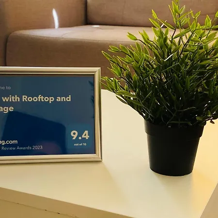 Loft With Rooftop And Free Parking In Garage Appartement