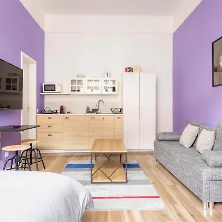 Stylish Purple In Heart Of *