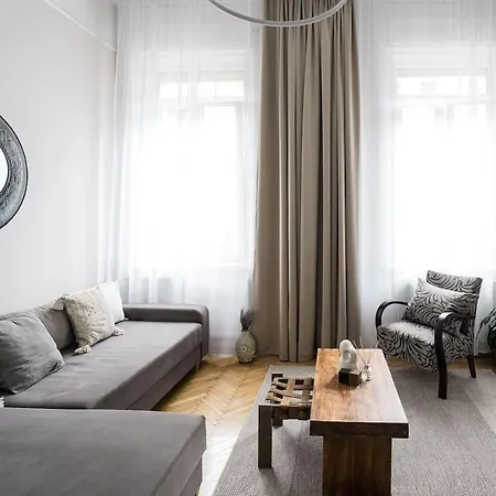 Apartmán Sunrise Lounge Corvin 63m2 Ac Budapešť