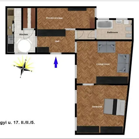 Appartamento Hi!5 Spacious Palotanegyed Budapest