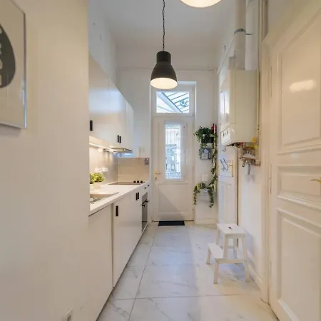 Daire Sunny Penthouse At The Boulevard Budapeşte