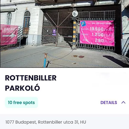 Perfect Location,newly Decorated Modern, Large Place 60 M2, Really Quiet So Have A Good Night Sleep, Ac, Netflix, Smart Tv, High-speed Internet, World Famous New York Cafe Only 10 Minutes Walk Apartman