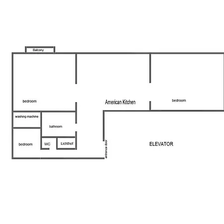 Apartament New Grandriverbudapest - 120 Sqm - Elevator