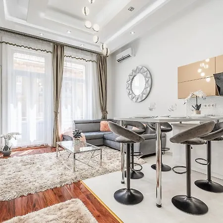 公寓 Luxury With Free Garage And Balcony In The Center 布达佩斯