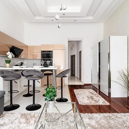 Luxury With Free Garage And Balcony In The Center 布达佩斯