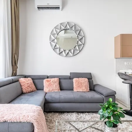 Luxury With Free Garage And Balcony In The Center 公寓